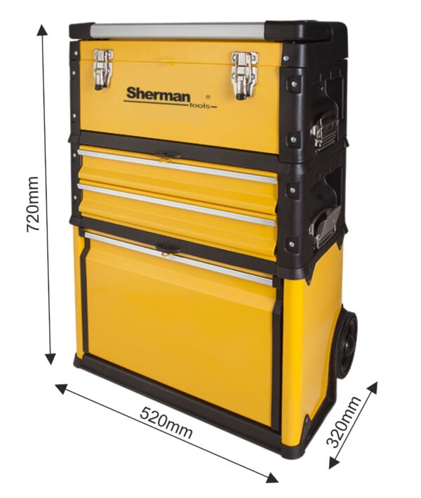 Sherman αρθρωτό καρότσι εργαλείων εργαστηρίου