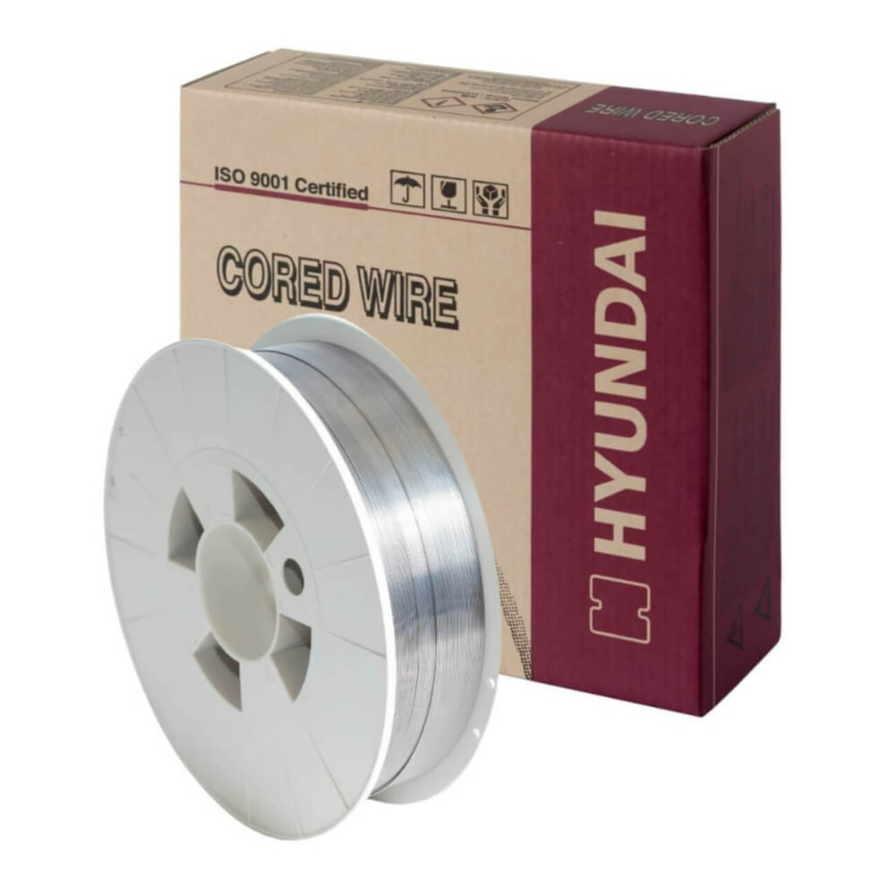Σύρμα Ε71Τ χωρίς αέριο 5kg 1mm Hyundai